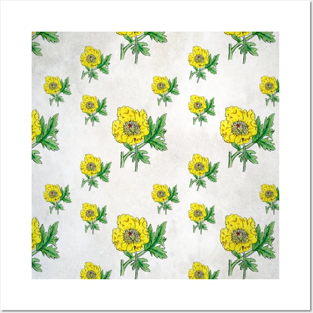 floral pattern case Wall Art by Sahl King